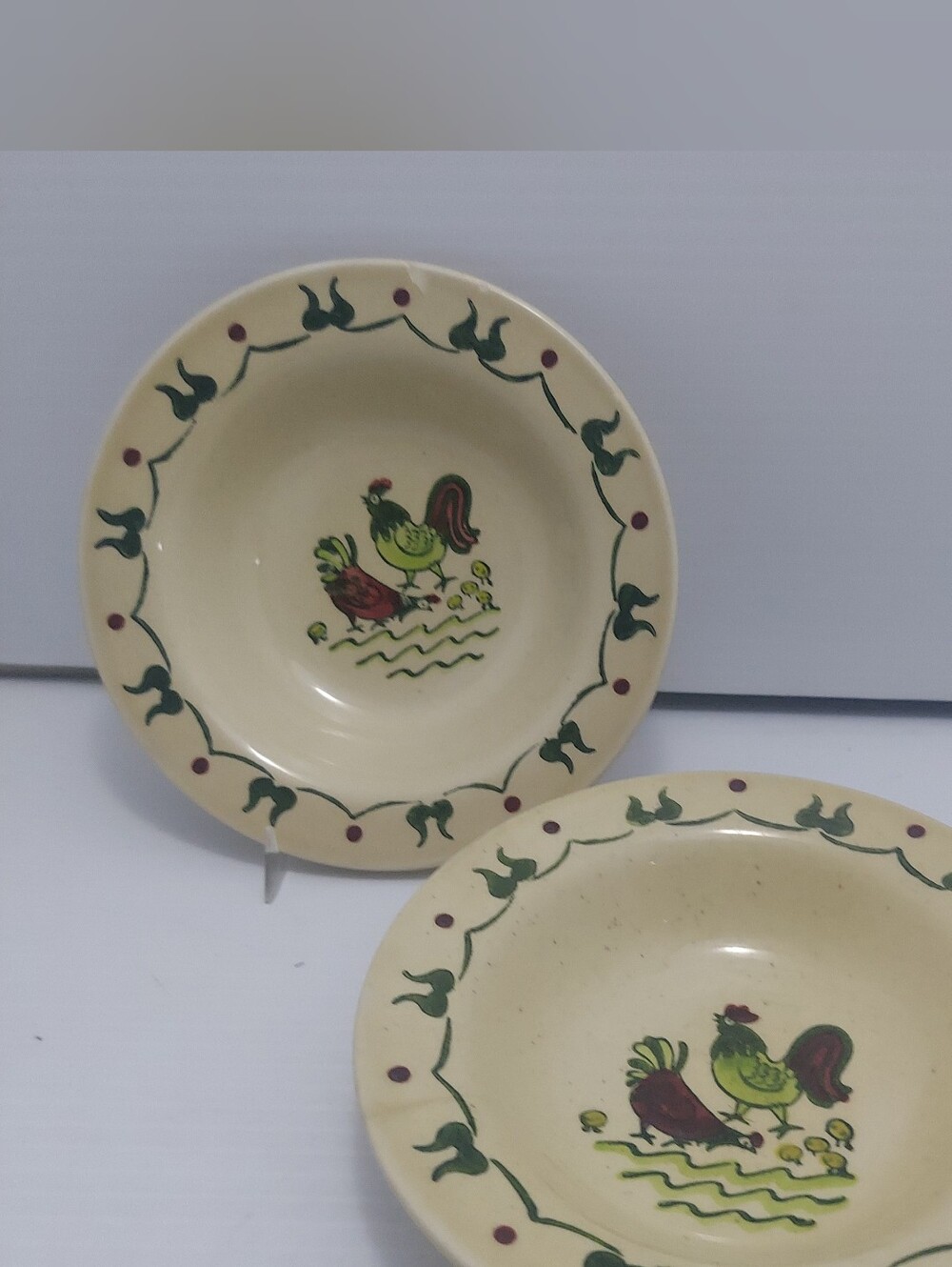 Metlox Poppytrail California Homestead Provincial 6" Dessert Fruit Bowl Set Of 2